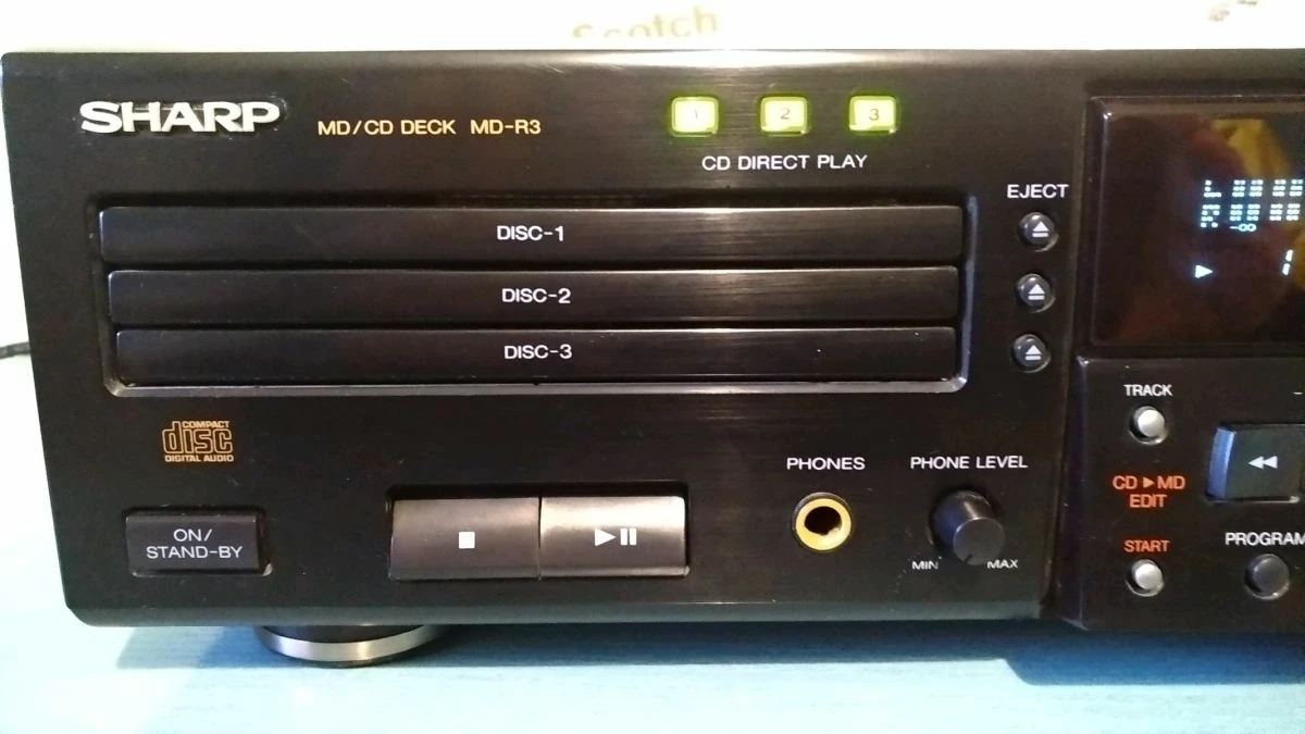 Vendora Sharp MD-R3 Minidisc+3cd - Image 10