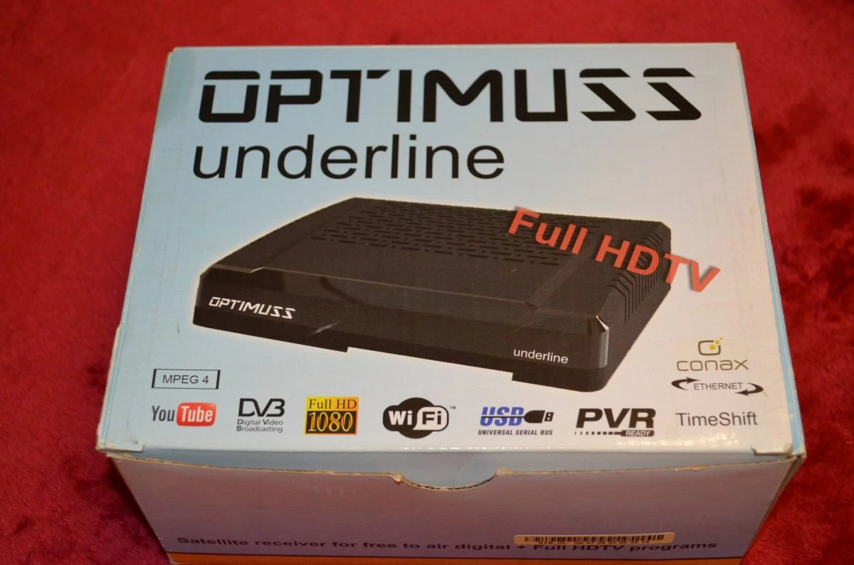 Vendora Δορυφορικός δέκτης Edition Optimuss Underline HD