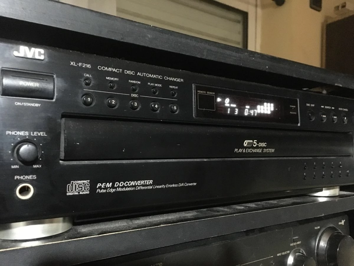 Vendora JVC CD PLAYER 5δισκο XL-F216