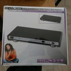 Vendora Konig Electronic Digital Tv Kn-HdmiSw25