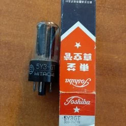 Vendora TOSHIBA 5Y3GT 5Y3-GT ΛΥΧΝΙΑ ΚΑΙΝΟΥΡΙΑ ΣΤΟ ΚΟΥΤΙ ΤΗΣ