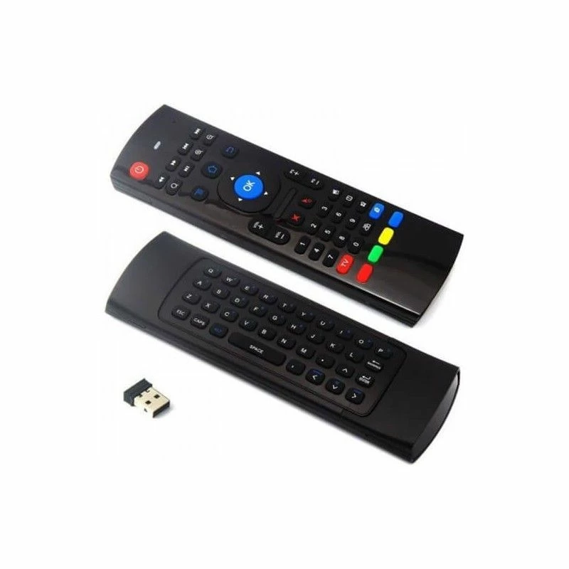 Vendora Ασύρματο πληκτρολόγιο-τηλεχειριστήριο Air Mouse Andowl Q-A08 - Image 4