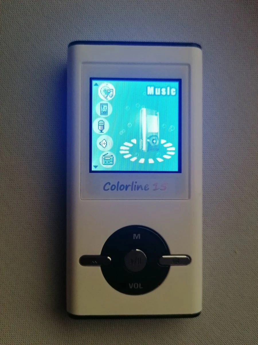 Vendora Crypto Colorline 15 - 4GB - Digital Mp4 Player/radio