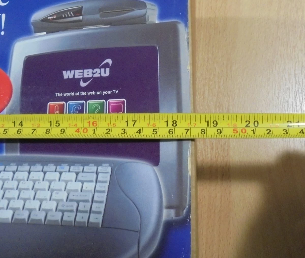 Vendora WEB2U παλιό σύστημα σύνδεσης στο ίντερνετ με την τηλεόραση καινούριο στο κουτί του - Image 11