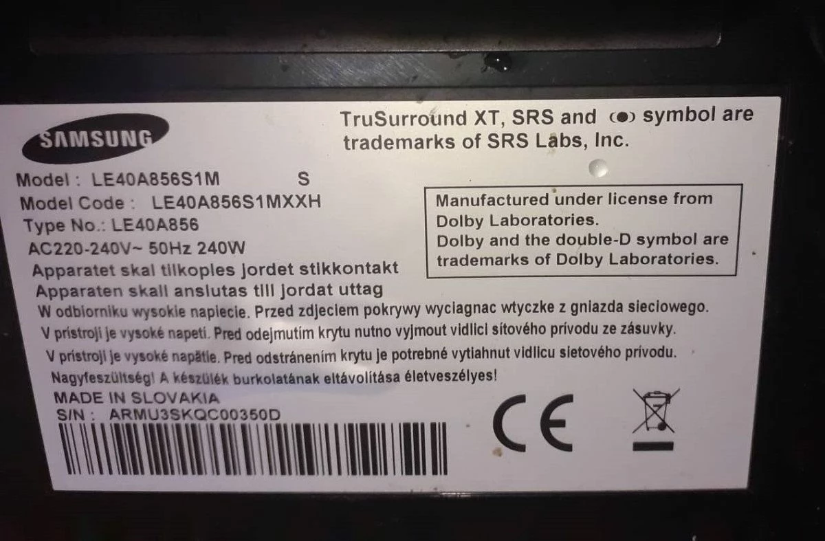 Vendora SAMSUNG 40” - Image 2