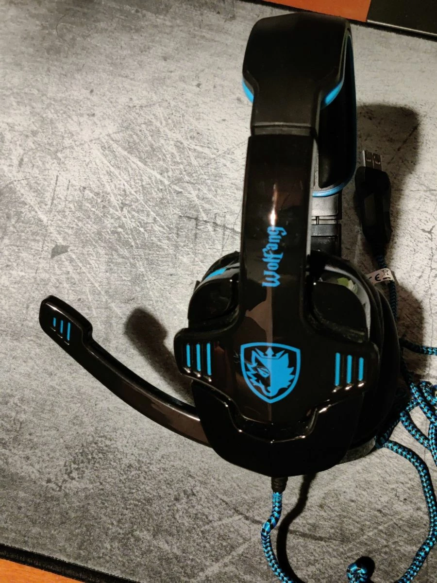 Vendora Sades Wolfgang ενσύρματα Gaming ακουστικά - Image 4