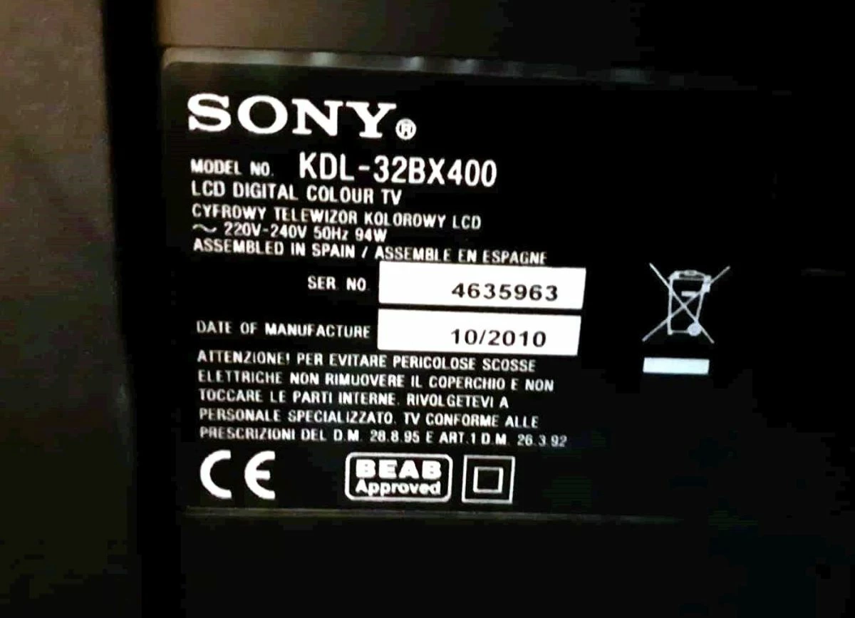 Vendora SONY 32” - Image 2