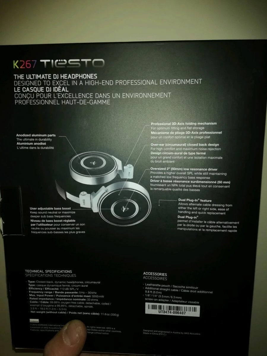 Vendora AKG K267 TIESTO EDITION - Image 4