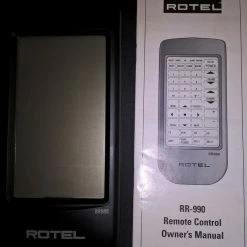 Vendora Rotel RR-990 Remote Control