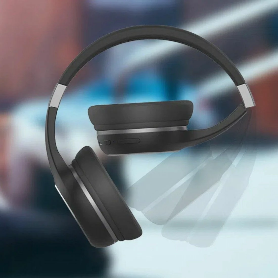 Vendora MOTOROLA ESCAPE 220 ΜΑΥΡΟ ΑΣΥΡΜΑΤΑ BLUETOOTH 5.0 OVER EAR ΑΚΟΥΣΤΙΚΑ HANDS FREE - Image 4