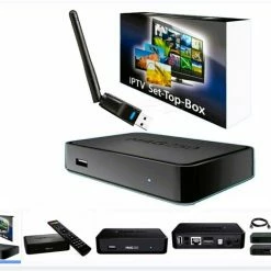 Vendora Infomir MAG 250 IPTV Set Top Box - Ανάλυση FULL HD - Σύνδεση Ethernet + WIFI - Έξοδος OPTICAL για Σύνδεση με Ηχεία