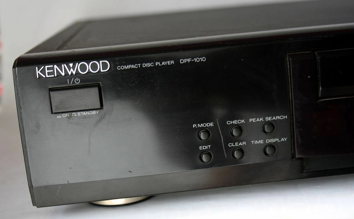 Vendora VINTAGE KENWOOD CD COMPACT DISC PLAYER DPF-1010 MADE IN MALAYSIA - Image 2