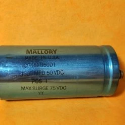 Vendora Πυκνωτής Mallory 4500 Mfd 50 VDC