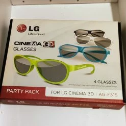 Vendora 4 ζευγάρια 3D γυαλιων LG Cinema