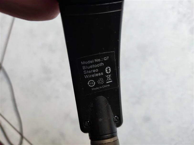 Vendora Niaelec Q7 Ασύρματα/Ενσύρματα On Ear Ακουστικά με 12 ώρες Λειτουργίας Μαύρα - Image 4