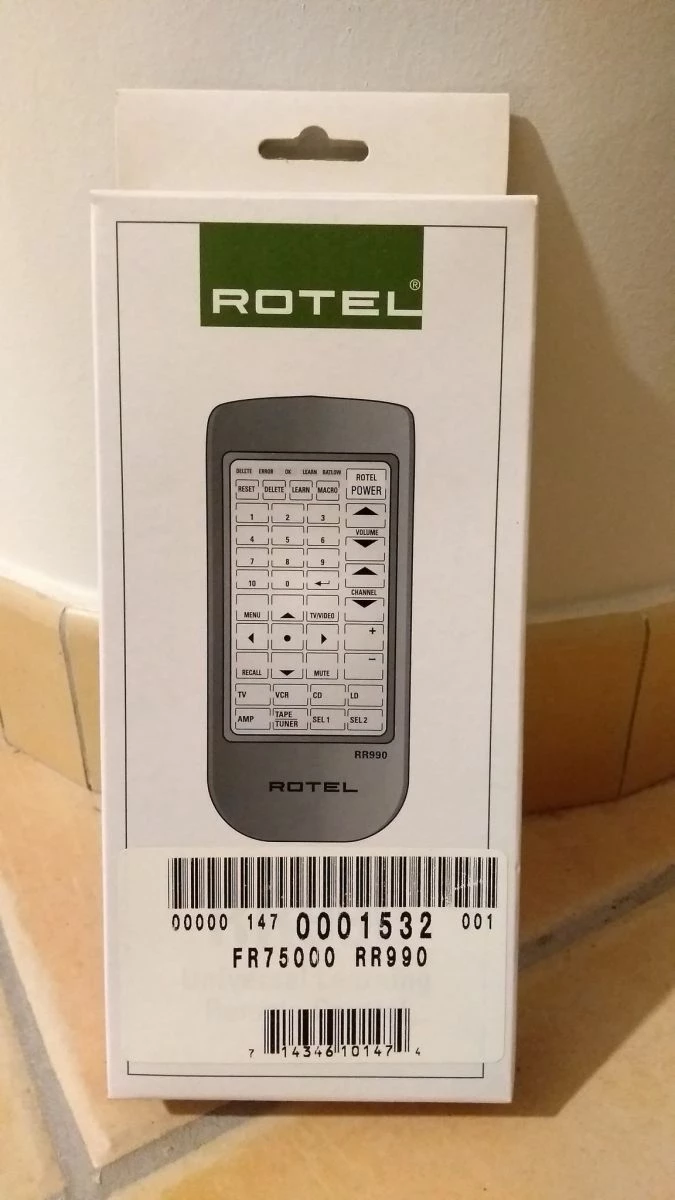 Vendora Rotel RR-990 Remote Control - Image 4