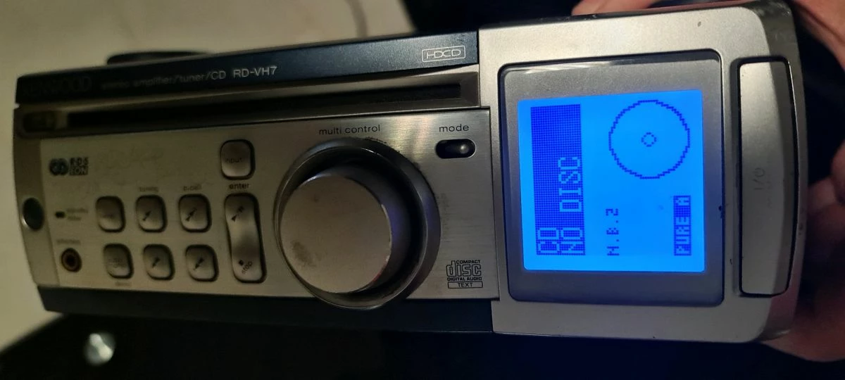 Vendora Kenwood RD-VH7 Stereo Amplifier Tuner CD Player - Image 2