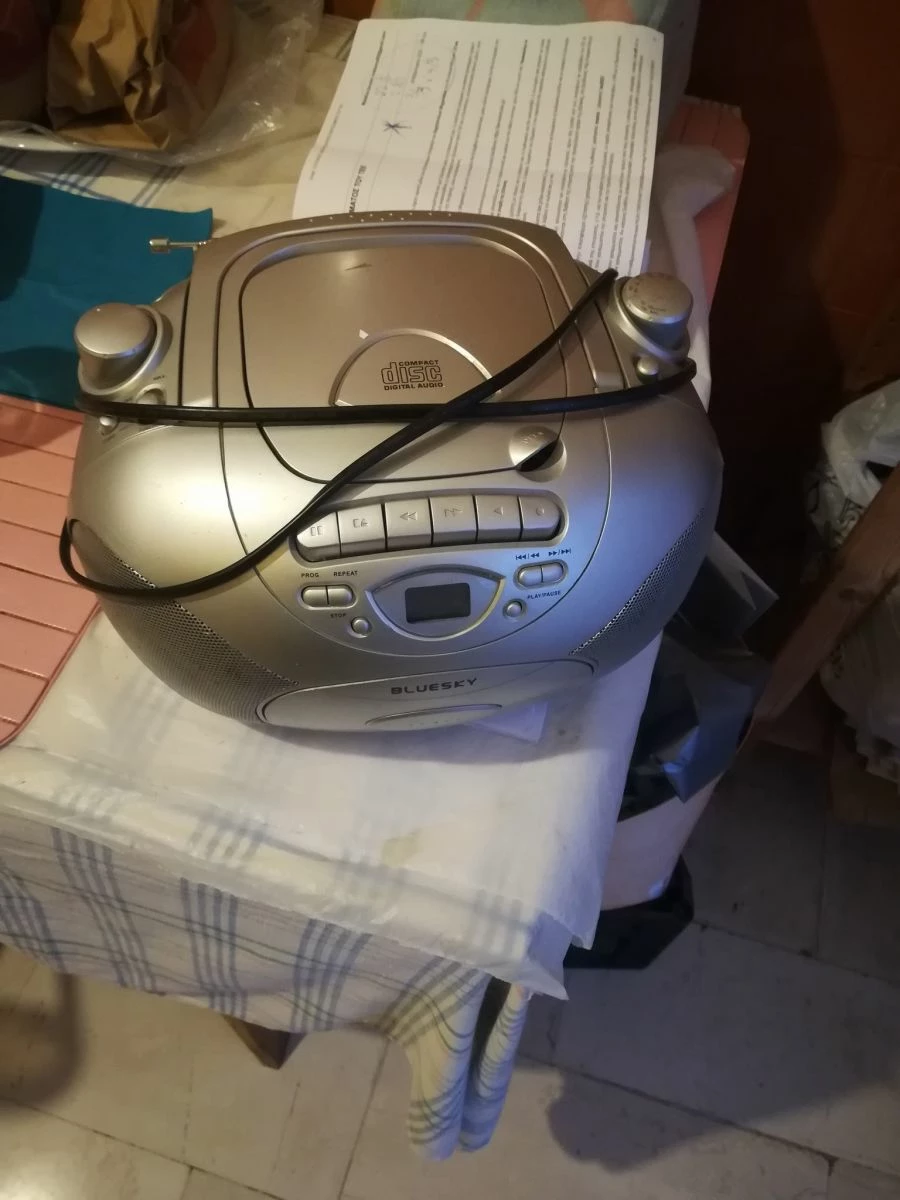 Vendora Φορητό ραδιοκασετόφωνο με CD