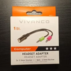 Vendora Headset Adapter