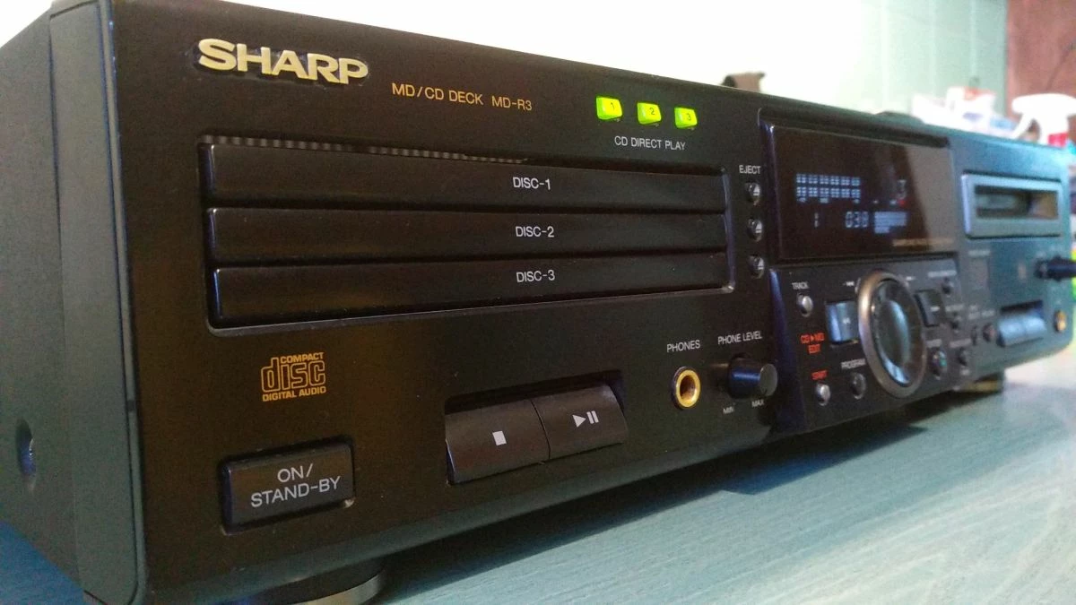 Vendora Sharp MD-R3 Minidisc+3cd