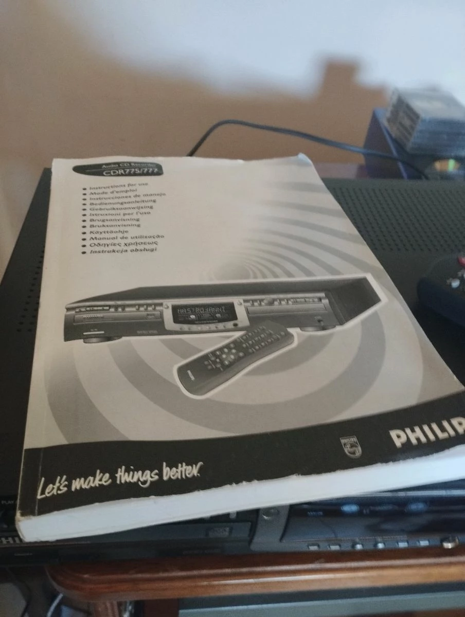 Vendora Philips Cdr 775 διπλό αντιγραφικο Cd - Image 5