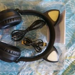 Vendora παιδικά ακουστικά γάτα με φωτισμό