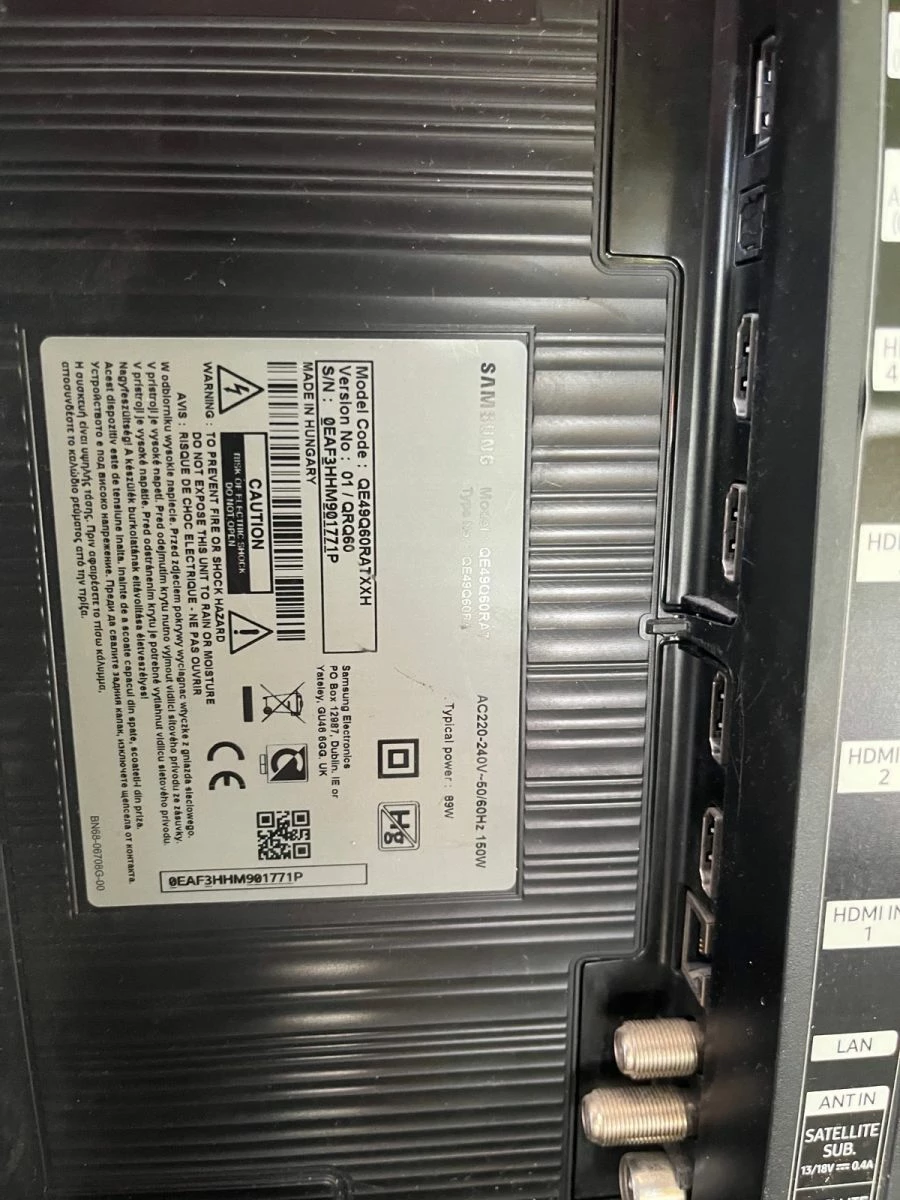 Vendora SAMSUNG QLED TV QE49Q60RAT 49'' (ΣΠΑΣΜΕΝΗ) - Image 5