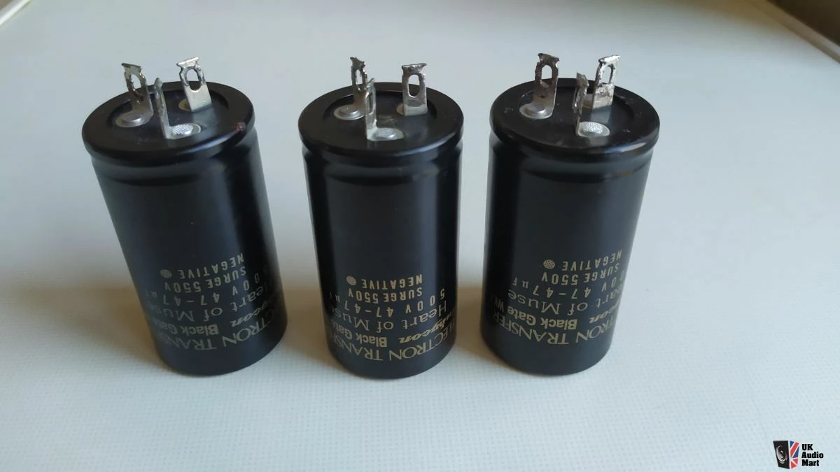 Vendora ΠΥΚΝΩΤΗΣ HI - FI RUBYKON BLACK GATE WKZ ( HEART OF MUSE ) 500 VOLT 47uF - 47 UF