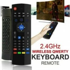 Vendora Ασύρματο πληκτρολόγιο-τηλεχειριστήριο Air Mouse Andowl Q-A08