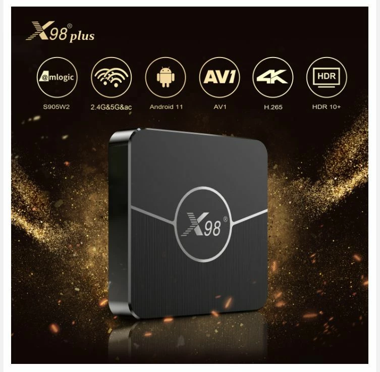 Vendora ΝΕΟ ΔΥΝΑΤΟ X98 Plus Android 11.0 TV Box Smart 4GB RAM 32GB Amlogic S905W2 2.4G/5G Wifi 4K 60fps Set Top Box (Με ΕΛΛΗΝΙΚΟ Μενού) - Image 2
