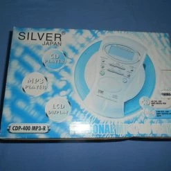Vendora CD PLAYER - MP3 PLAYER - SILVER