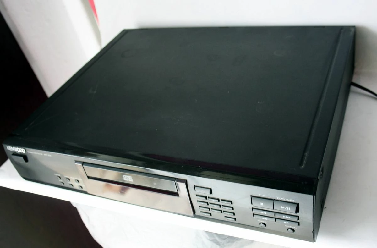 Vendora VINTAGE KENWOOD CD COMPACT DISC PLAYER DPF-1010 MADE IN MALAYSIA - Image 5