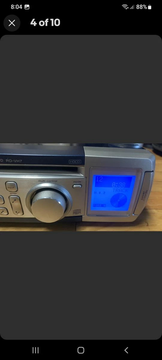 Vendora Kenwood RD-VH7 Stereo Amplifier Tuner CD Player