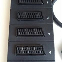 Vendora Scart διακλαδωτης 5 σε 1