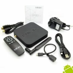 Vendora MINIX NEO X8-H (4K UHD Android TV Media Player + XBMC/KODI) + MINIX NEO M1 Air Mouse Six-Axis 2.4GHz Wireless GyroMouse