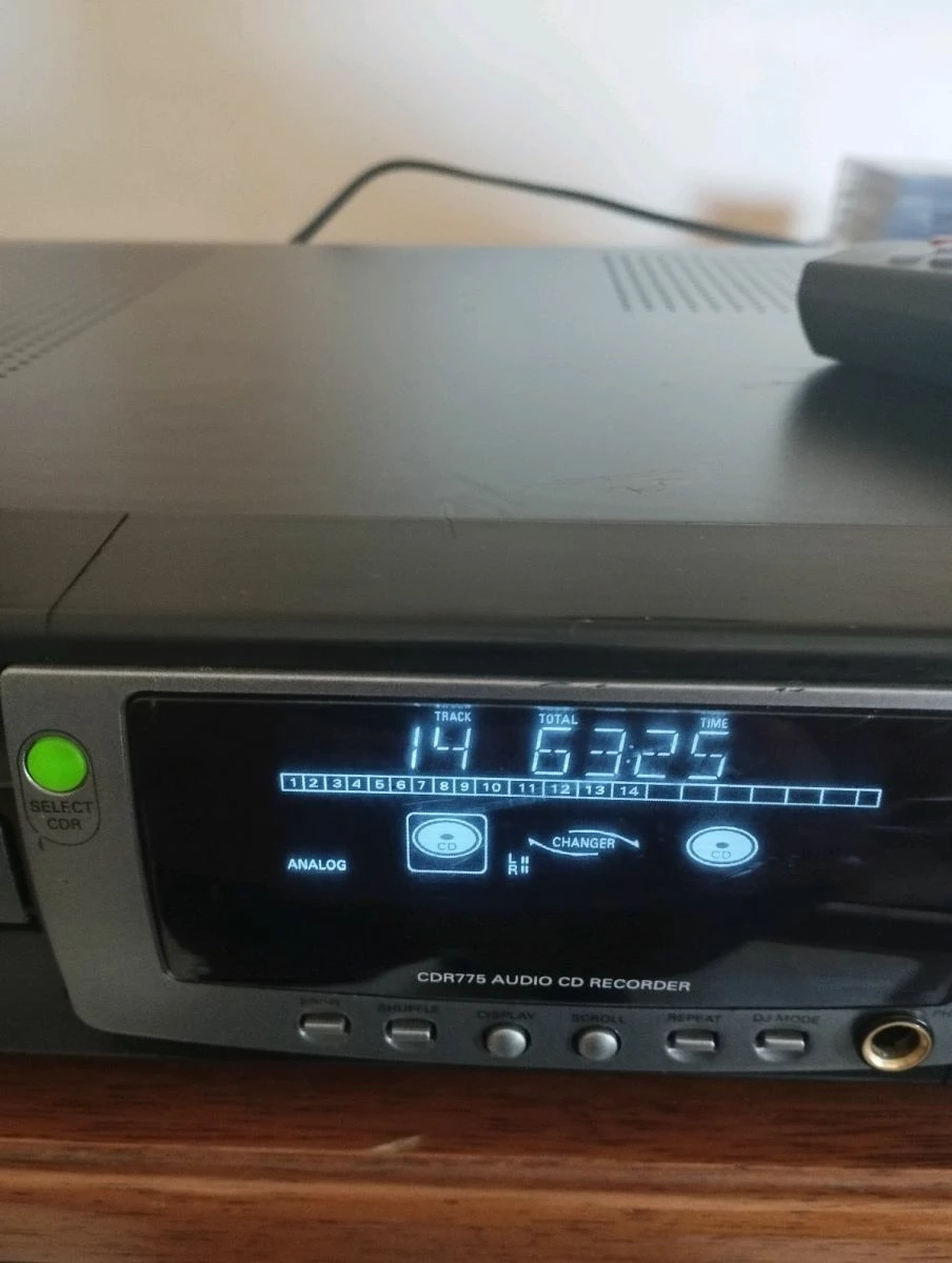 Vendora Philips Cdr 775 διπλό αντιγραφικο Cd - Image 2