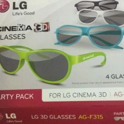Vendora 4 ζευγάρια γυαλιά 3D Cinema(όλα μαζί)