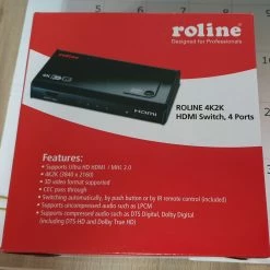Vendora ROLINE 4K2K HDMI Switch, 4-way