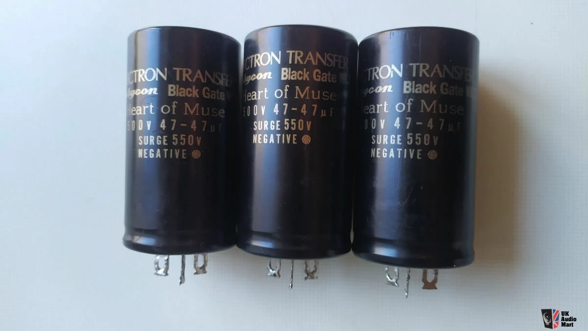 Vendora ΠΥΚΝΩΤΗΣ HI - FI RUBYKON BLACK GATE WKZ ( HEART OF MUSE ) 500 VOLT 47uF - 47 UF - Image 2