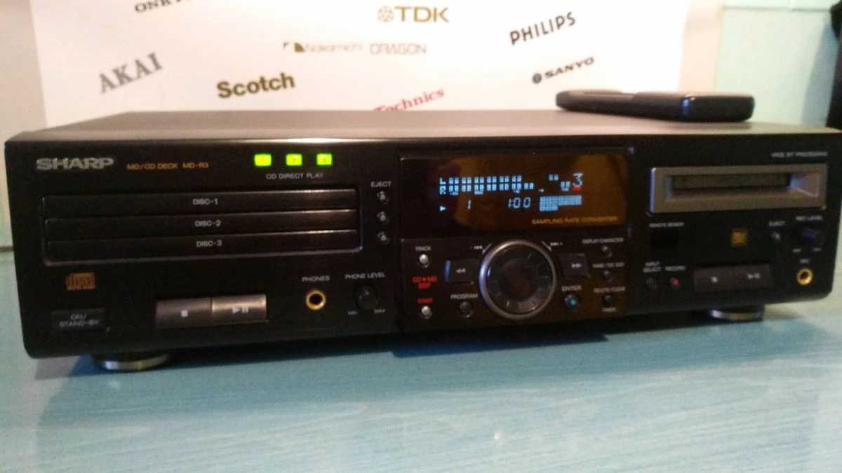 Vendora Sharp MD-R3 Minidisc+3cd - Image 7